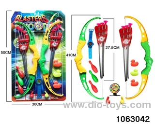 double bow and arrow in Blister card
