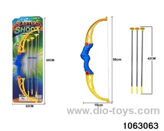 Bow and Arrow Toys in Tied On Card