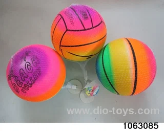 9 inch Rainbow Ball（3 Mixed）in Net bag