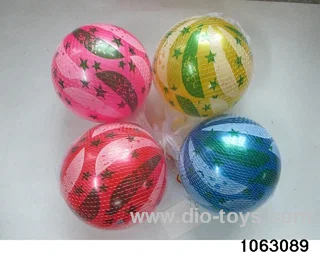 9 inch double printed ball in Net bag