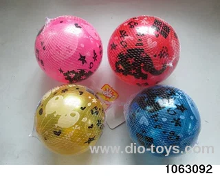 9 inch double printed ball in Net bag