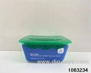 food container in Plastic film