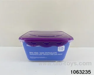 food container in Plastic film