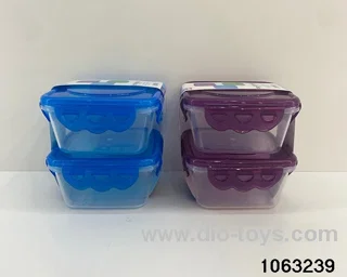 food container in Plastic film