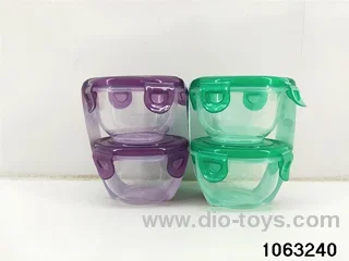 food container in Plastic film
