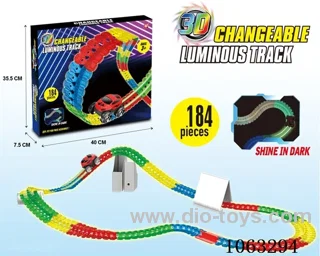 B/O assembly rail car with light