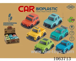 Straw material  Free Wheel Car
