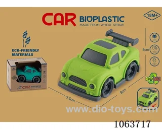 Straw material  Free Wheel Car