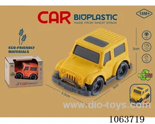 Straw material  Free Wheel Car