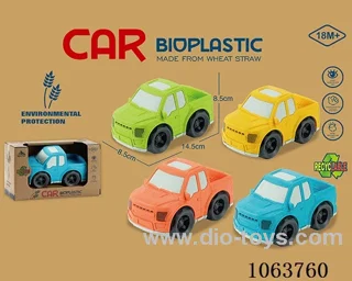 Straw material  Free Wheel Car