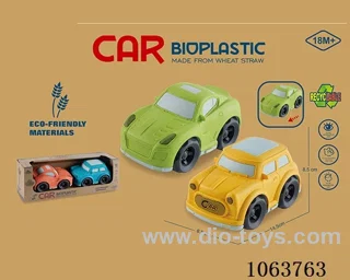 Straw material  Free Wheel Car