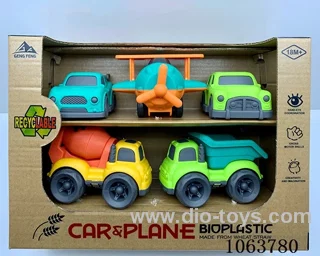 Straw material  Free Wheel Car