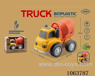 Straw material  Free Wheel Car