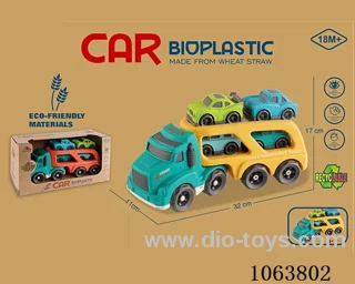 Straw material  Free Wheel Car