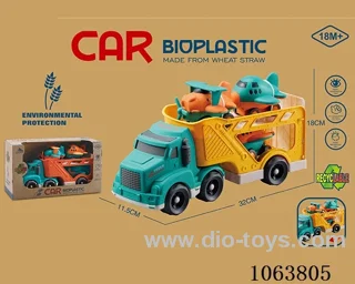 Straw material  Free Wheel Car