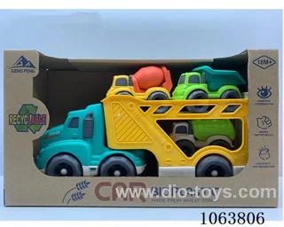 Straw material  Free Wheel Car