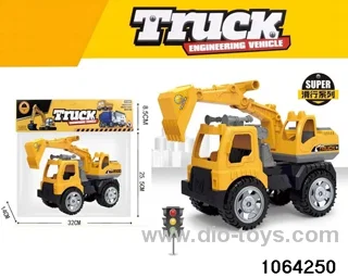 skid steer in PVC bag
