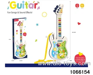Music Lighting Guitar in window box