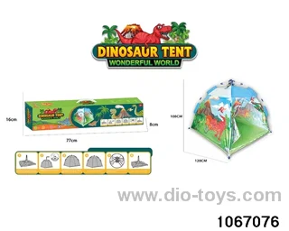 tents set in color box