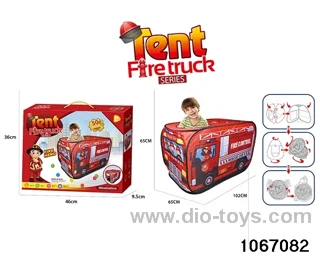 tents set in color box
