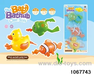 Pull line water toy in Blister card