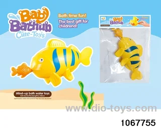 Pull line water toy in poly bag header