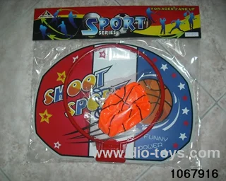 basketball hoop in PP bag with header