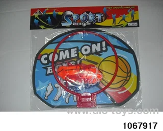 basketball hoop in PP bag with header
