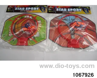 basketball hoop in PP bag with header