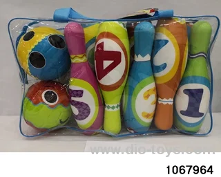 PU Bowling in PVC hang bag