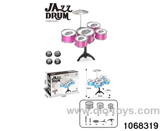 Electroplated 5-drum set (no light, no chair) in color box