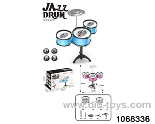Non-plated 3-Drum Set (no light with chair) in color box