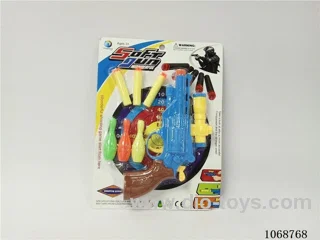EVA soft gun with bowling ball