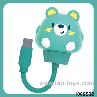 Cute Bear Voice Control Night Light in color box