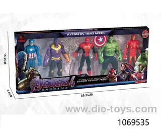 11.5cm The Exterminator/Spider-Man/Captain America/Iron Man/Hulk