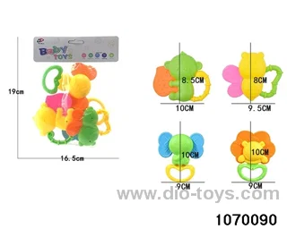 4pcs ringer in PP bag with header