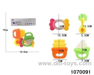 4pcs ringer in PP bag with header