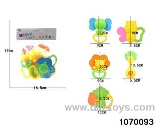 5pcs ringer in PP bag with header
