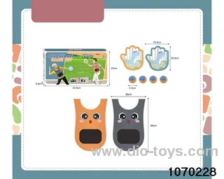 Interactive Sticky Ball Clothes Set in color box