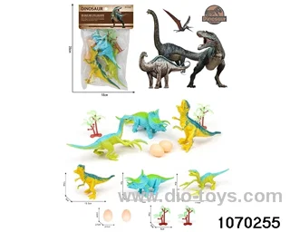 Dinosaur Set in PP bag with header