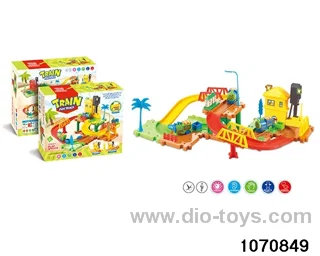 Motorised track with music and lights in Hand box