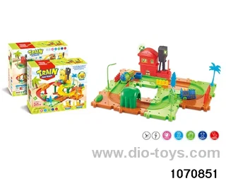 Motorised track with music and lights in Hand box