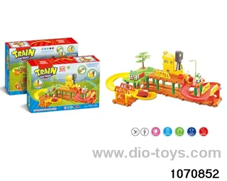 Motorised track with music and lights in Hand box