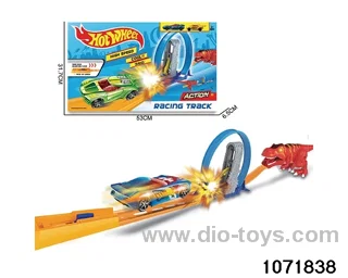 Alloy catapult track in window box