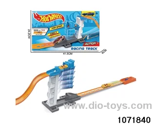 Alloy catapult track in window box
