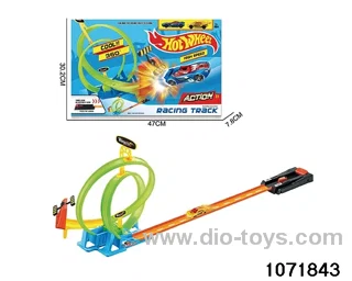 Alloy catapult track in window box
