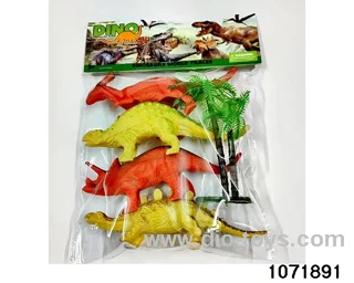 Dinosaur Set in PP bag with header