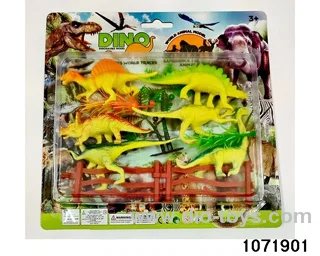 Dinosaur Set in Blister card