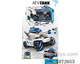 rc tank with water bullet