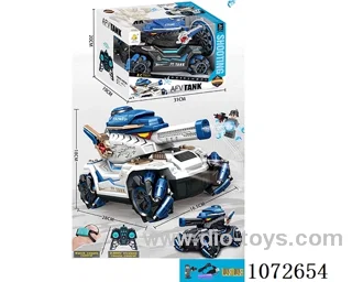rc tank with water bullet